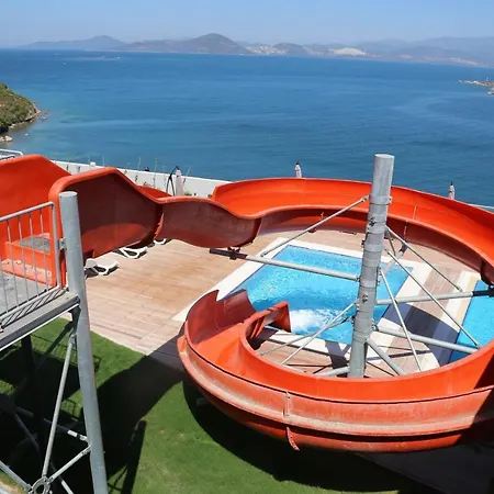 Bodrum Adabuku Luks 2+1 Ozel Plaj Ve Havuzlu ヴィラ Bogazici
